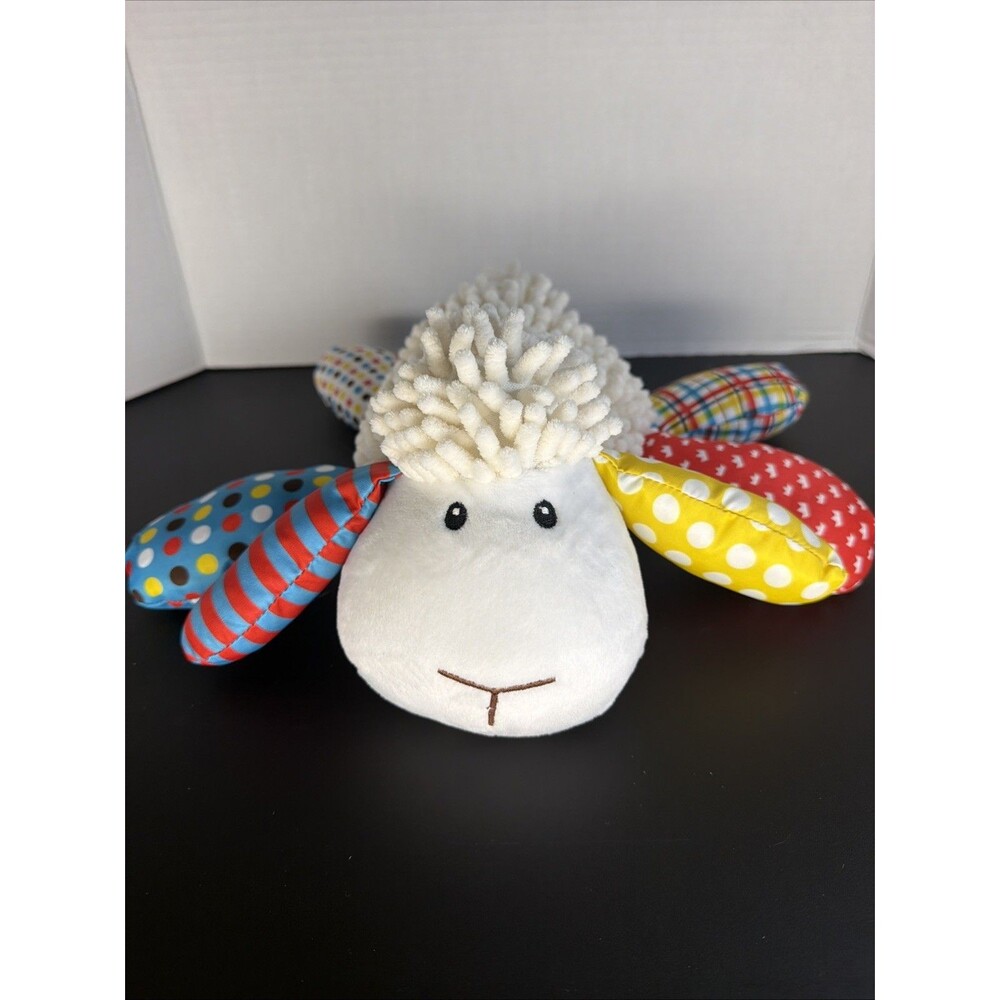 WEE BELIEVER 10” White SHEEP LOUIE The Lamb Plush Toy  - No Sound Box